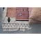 Hello Honey® Black & White Scandinavian Handwoven Cotton Rug With Geometric Pattern & Fringe, 72" x 48"